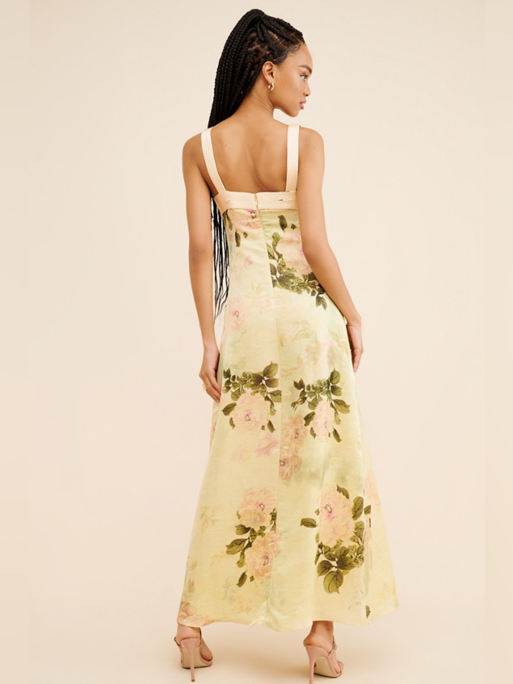 Geisha Designs Floral Maxi Slip Dress - Picture 2 of 7